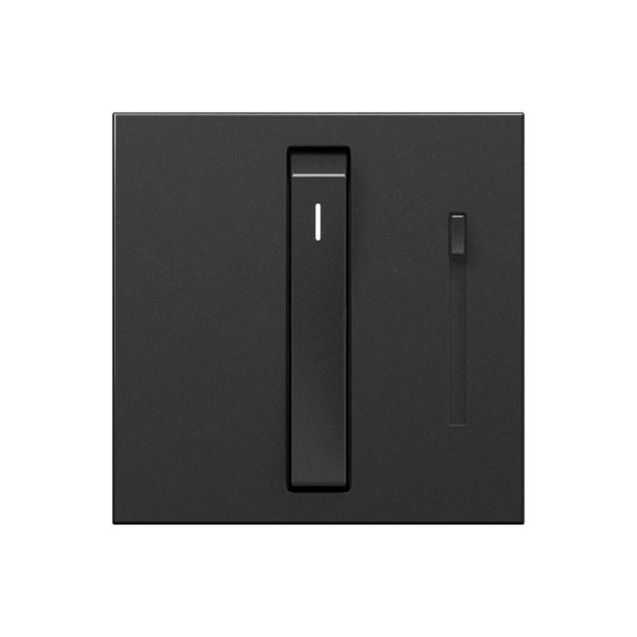 Adorne ADWR703TU Whisper Tru-Universal Dimmer with Microban, 120V - Graphite