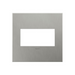Adorne AWC Screwless Wall Plate, Brushed Stainless Steel - 2 Gang