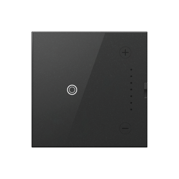 Adorne ADTH4FBL3P 0-10V Touch Dimmer with Microban, 120/277V - Graphite