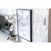 Adorne AWM Screwless Wall Plate, Custom with White Trim