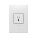 Adorne ARTR151 15A Single Tamper-Resistant Outlet, 125V - White