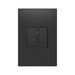 Adorne ADWR703TU Whisper Tru-Universal Dimmer with Microban, 120V - Graphite