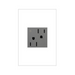 Adorne ARCD152 15A Tamper-Resistant Dual-Controlled Outlet, 125V - Magnesium