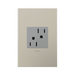 Adorne ARCH152 15A Tamper-Resistant Half-Controlled Outlet, 125V - Magnesium