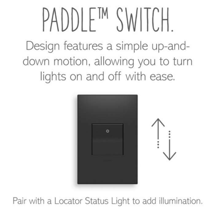 Adorne ASPD1542 15A, 4-Way Paddle Switch with Microban, 120/277V
