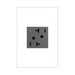 Adorne ARCD202 20A Tamper-Resistant Dual-Controlled Outlet, 125V - Magnesium