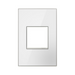 Adorne AWM Screwless Wall Plate, Mirror White - 1 Gang