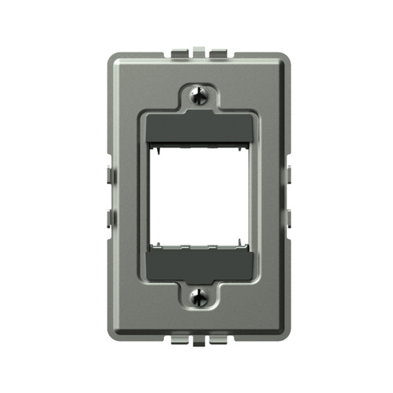 Adorne AF Sub Frame Only Wall Plate, Metallic - 1 Gang
