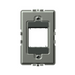 Adorne AF Sub Frame Only Wall Plate, Metallic - 1 Gang