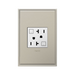 Adorne AGFTR2202 Tamper-Resistant 20A Duplex Self-Test GFCI Receptacles, 125V - White