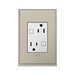 Adorne AGFTR2153 Plus Size Tamper-Resistant 15A Duplex Self-Test GFCI Receptacles, 125V - White