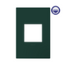 Adorne AWP Screwless Wall Plate with Microban, Evergreen - 1 Gang