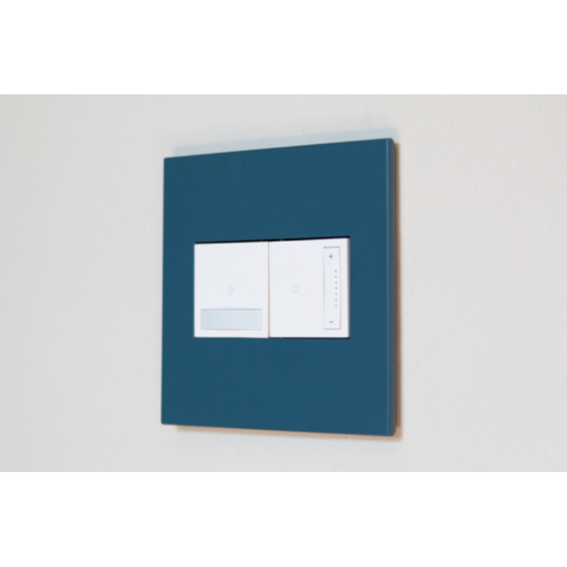 Adorne AWP Screwless Wall Plate with Microban, Mystic