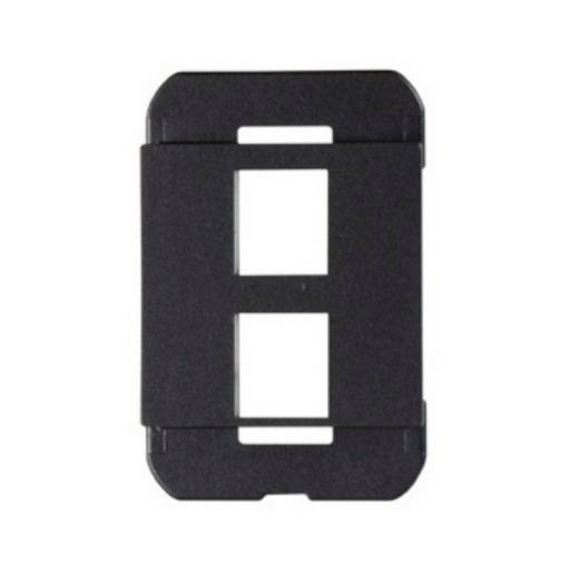 Adorne AC2PF 2-Port Keystone Frame - Graphite