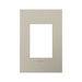 Adorne AWC Screwless Wall Plate, Satin Nickel - 1+ Gang