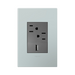 Adorne AWP Screwless Wall Plate with Microban, Pale Blue - 1+ Gang