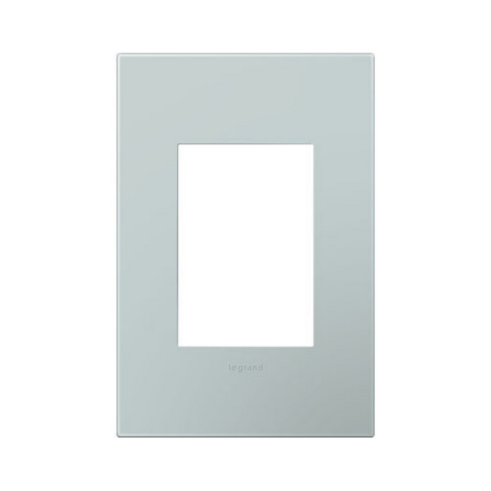 Adorne AWP Screwless Wall Plate with Microban, Pale Blue - 1+ Gang
