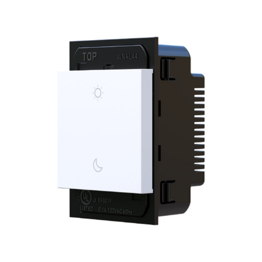 Adorne WNAL34 Wired Wake/Sleep Smart Switch with Netatmo, SofTap, 120V, White