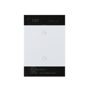 Adorne WNAL34 Wired Home/Away Smart Switch with Netatmo, SofTap, 120V, White