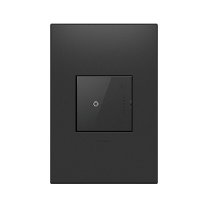 Adorne ADTH4FBL3P 0-10V Touch Dimmer with Microban, 120/277V - Graphite