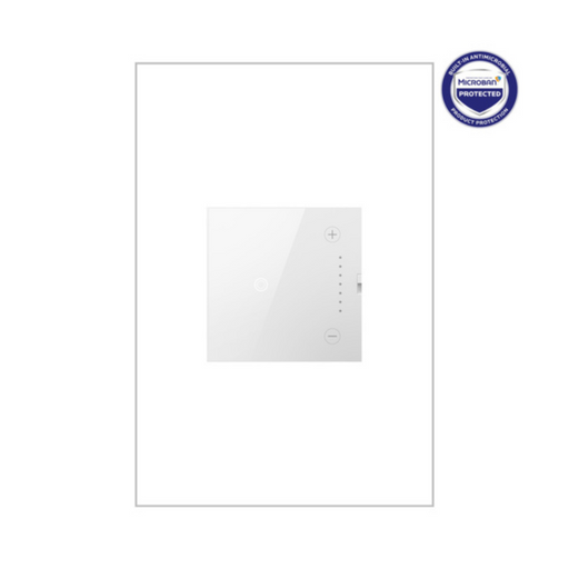 Adorne ADTH4FBL3P 0-10V Touch Dimmer with Microban, 120/277V - White