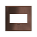 Adorne AWC Screwless Wall Plate, Matte Antique Copper - 2 Gang