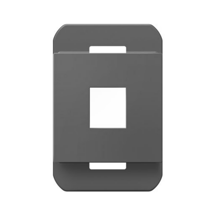 Adorne AC1PF 1-Port Frame - Magnesium
