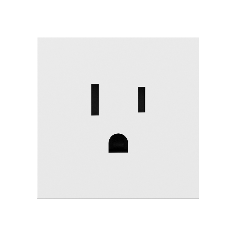 Adorne ARTR151 15A Single Tamper-Resistant Outlet, 125V - White