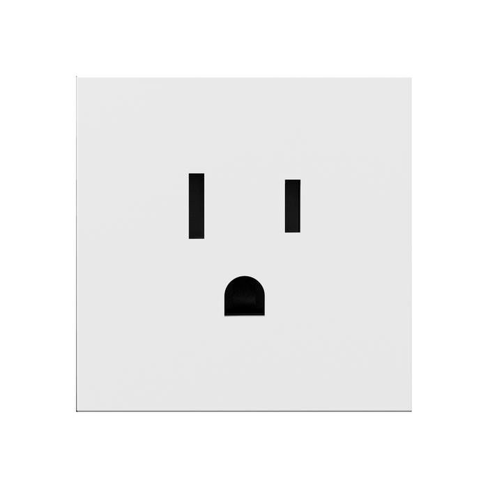 Adorne ARTR151 15A Single Tamper-Resistant Outlet, 125V - White