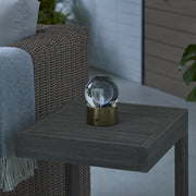 Visual Comfort SLTB27427 Mina 6" Tall LED Rechargeable Table Lamp - Natural Brass