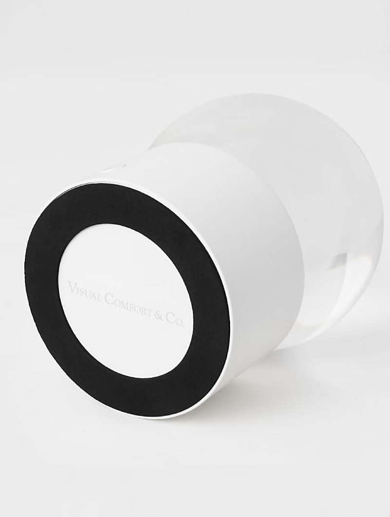 Visual Comfort SLTB27427 Mina 6" Tall LED Rechargeable Table Lamp - Matte White