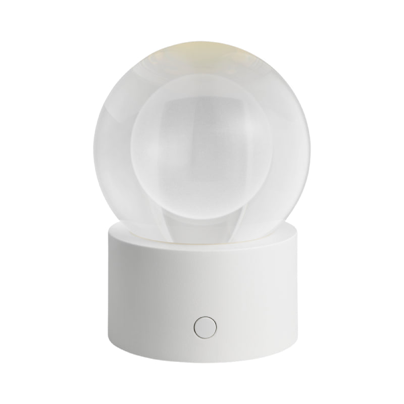 Visual Comfort SLTB27427 Mina 6" Tall LED Rechargeable Table Lamp - Matte White