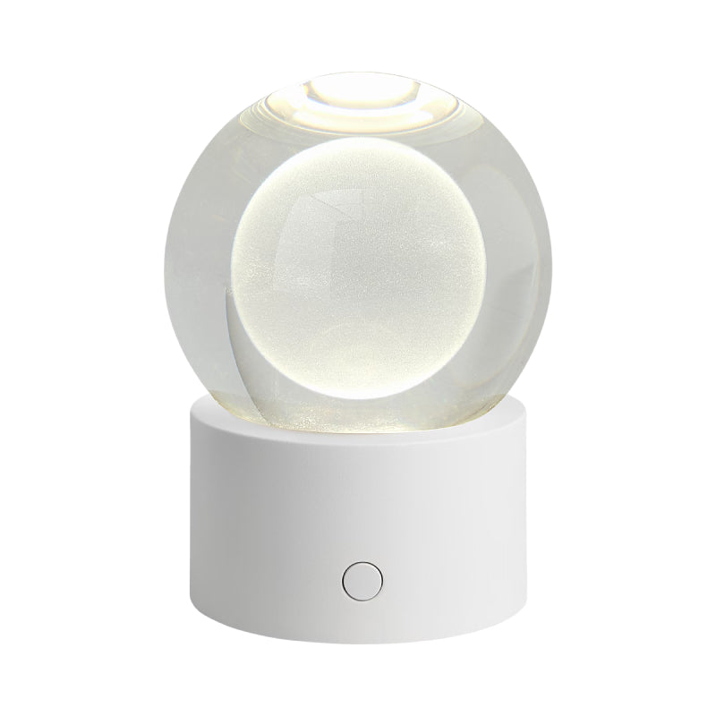 Visual Comfort SLTB27427 Mina 6" Tall LED Rechargeable Table Lamp - Matte White