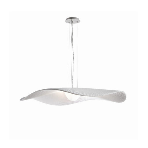 Bover Mediterrania S/105 1-lt 41" LED Pendant, TRIAC-White
