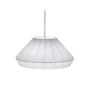 Bover Mei 125 5-lt 49" Pendant-White Translucent Ribbon