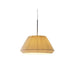 Bover Mei 38 1-lt 15" Pendant-Cream Translucent Ribbon
