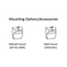 Koncept FCD-1 Focaccia Solo LED Desk Lamp, Wall Mount