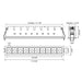 Elite MR-F-D-10 Micro Series 10-Module Recessed Downlight, 40° Beam