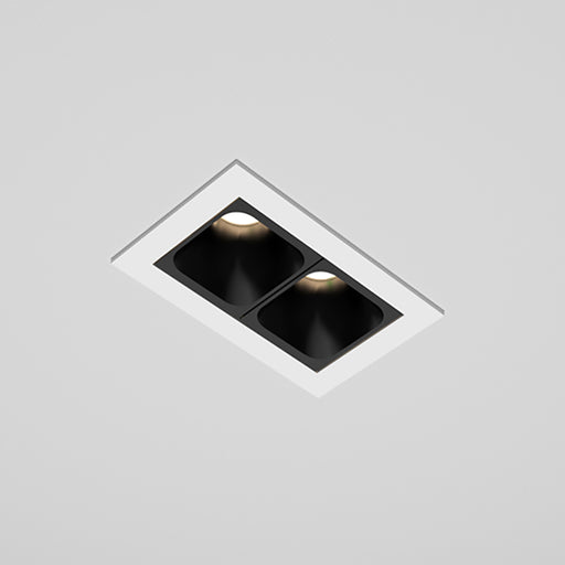 Elite MR-F-D-2 Micro Series 2-Module Recessed Downlight, 40° Beam