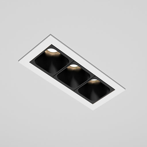 Elite MR-F-D-3 Micro Series 3-Module Recessed Downlight, 40° Beam