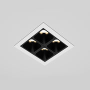 Elite MR-F-D-4 Micro Series 4-Module Recessed Downlight, 40° Beam