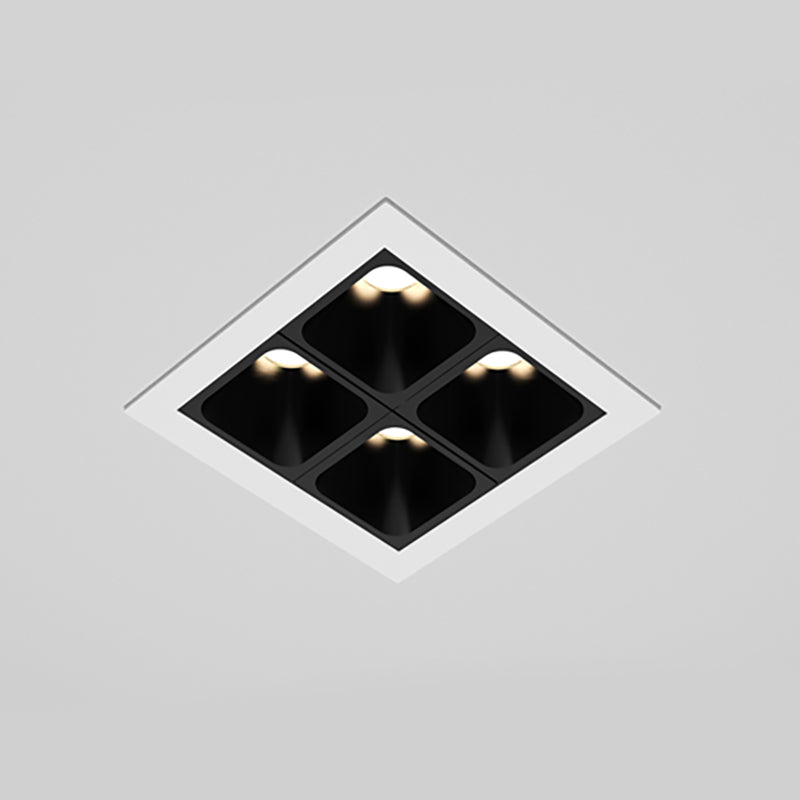 Elite MR-F-D-4 Micro Series 4-Module Recessed Downlight, 40° Beam