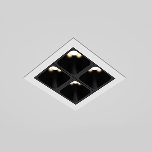 Elite MR-F-D-4 Micro Series 4-Module Recessed Downlight, 24° Beam