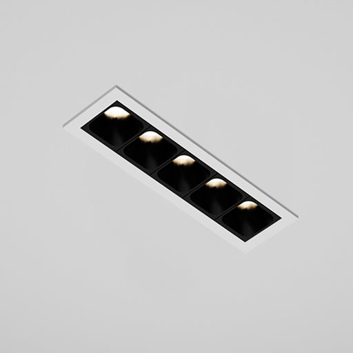 Elite MR-F-D-5 Micro Series 5-Module Recessed Downlight, 40° Beam