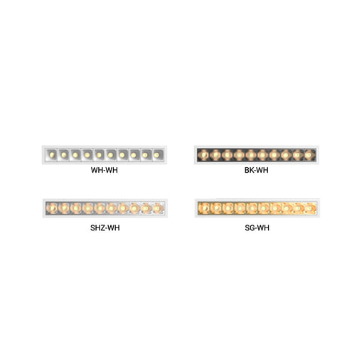 Elite MR-RTL-D-10 Micro Series 10-Module Trimless Recessed Downlight