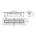 Elite MR-RTL-D-10 Micro Series 10-Module Trimless Recessed Downlight
