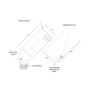 SPJ Mr. Universe 3W LED Outdoor Directional Light