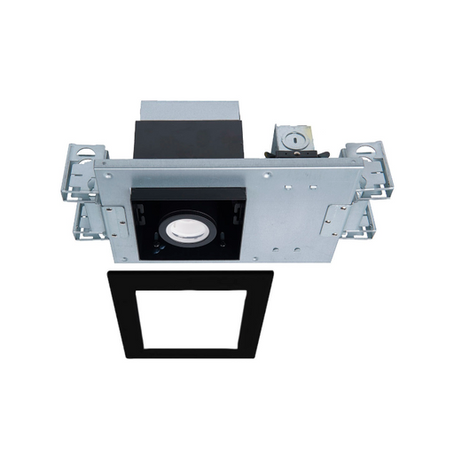 WAC MT-4110T Silo Multiples 1 Light IC Airtight Housing with Light Engine and Trim - Black/Black