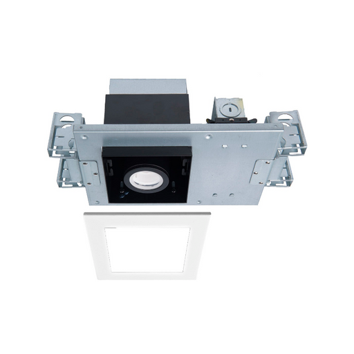 WAC MT-4110T Silo Multiples 1 Light IC Airtight Housing with Light Engine and Trim - White/Black