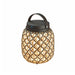 Bover Nans M/21/R 1-lt 8" Tall LED Table Lamp-Brown